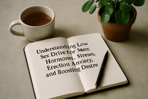 Understanding Low Sex Drive for Men: Hormones, Stress, Erection Anxiety, and Boosting Desire