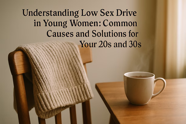 alt_text: A cozy scene featuring a folded sweater on a chair beside a steaming cup of tea.